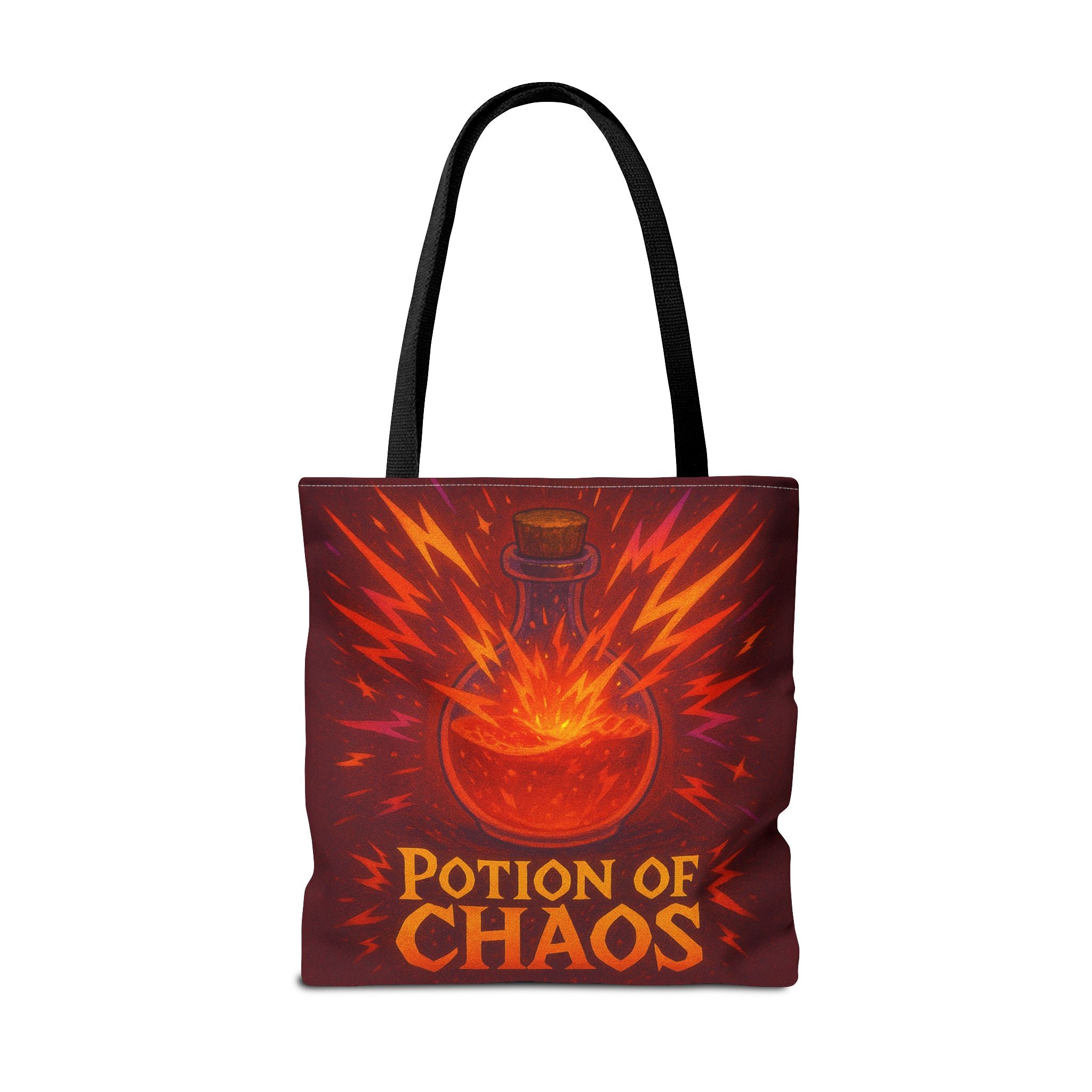 Chaos Potion Tote Bag: D&D Inspired Bag | RPG Gamer Tote | Dungeon and Dragons Gift | Fantasy Magic Potion Tote Witch Decor
