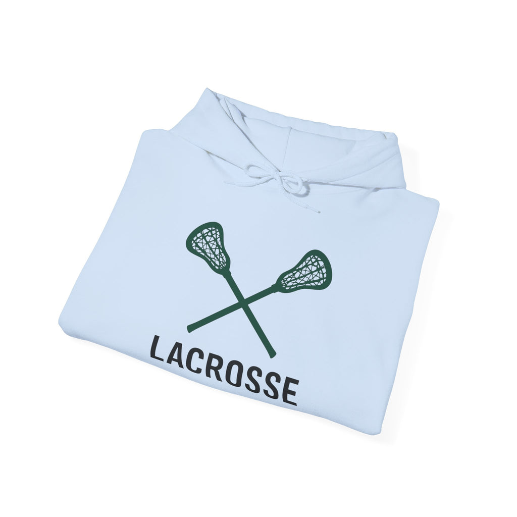 Lacrosse Player Personalized Hoodie - Custom Name & Number