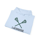 Lacrosse Player Personalized Hoodie - Custom Name & Number