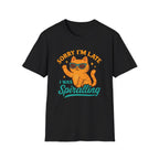 Cat Lover T-Shirt - Funny Retro Graphic Tee for Cats Lovers, Humor Gift for Pet Owners, Ideal for Birthdays or Casual Wear