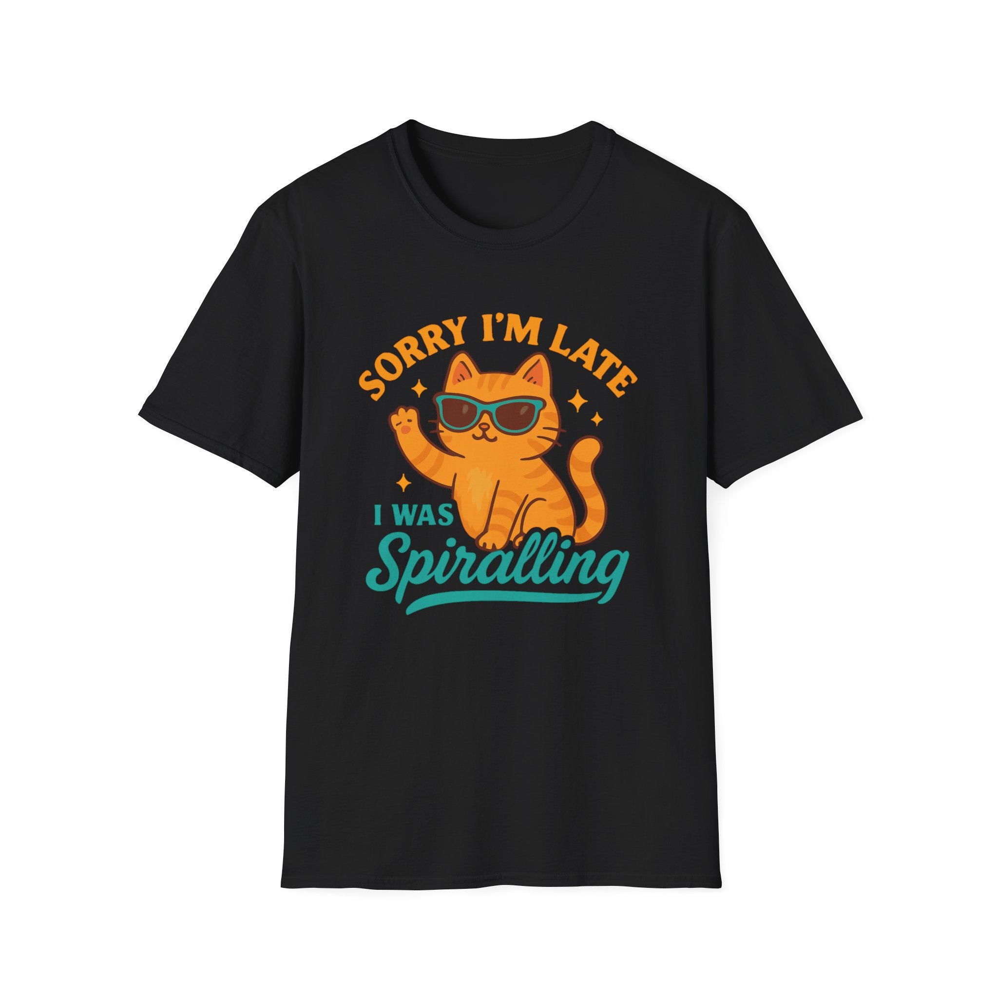 Cat Lover T-Shirt - Funny Retro Graphic Tee for Cats Lovers, Humor Gift for Pet Owners, Ideal for Birthdays or Casual Wear