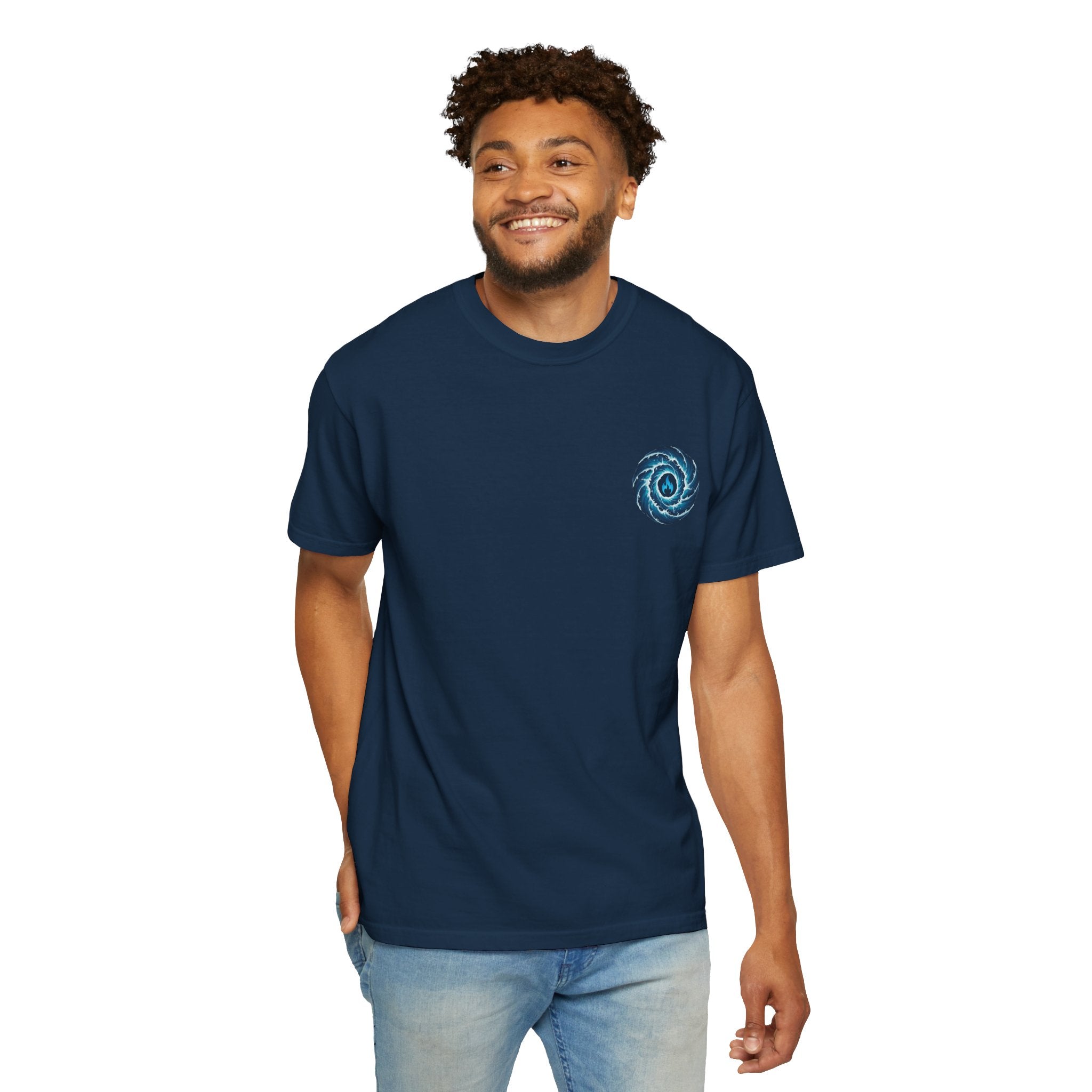 Blue Mana Magic T-shirt — Magic The Gathering Inspired Tee