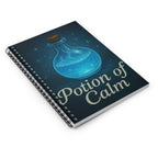 Potion of Calm Spiral Notebook - RPG Journal, Sketchbook, Battle Planner, Dungeons & Dragons