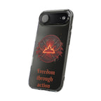 Red Mana Magic The Gathering Inspired Design - Impact-Resistant Phone Case