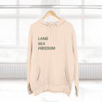 Adventure Seeker Three-Panel Fleece Hoodie, Outdoor Spirit Sweatshirt, Explore Beyond Limits Hoodie, Wild Hearts Fleece Jacket, Wanderlust