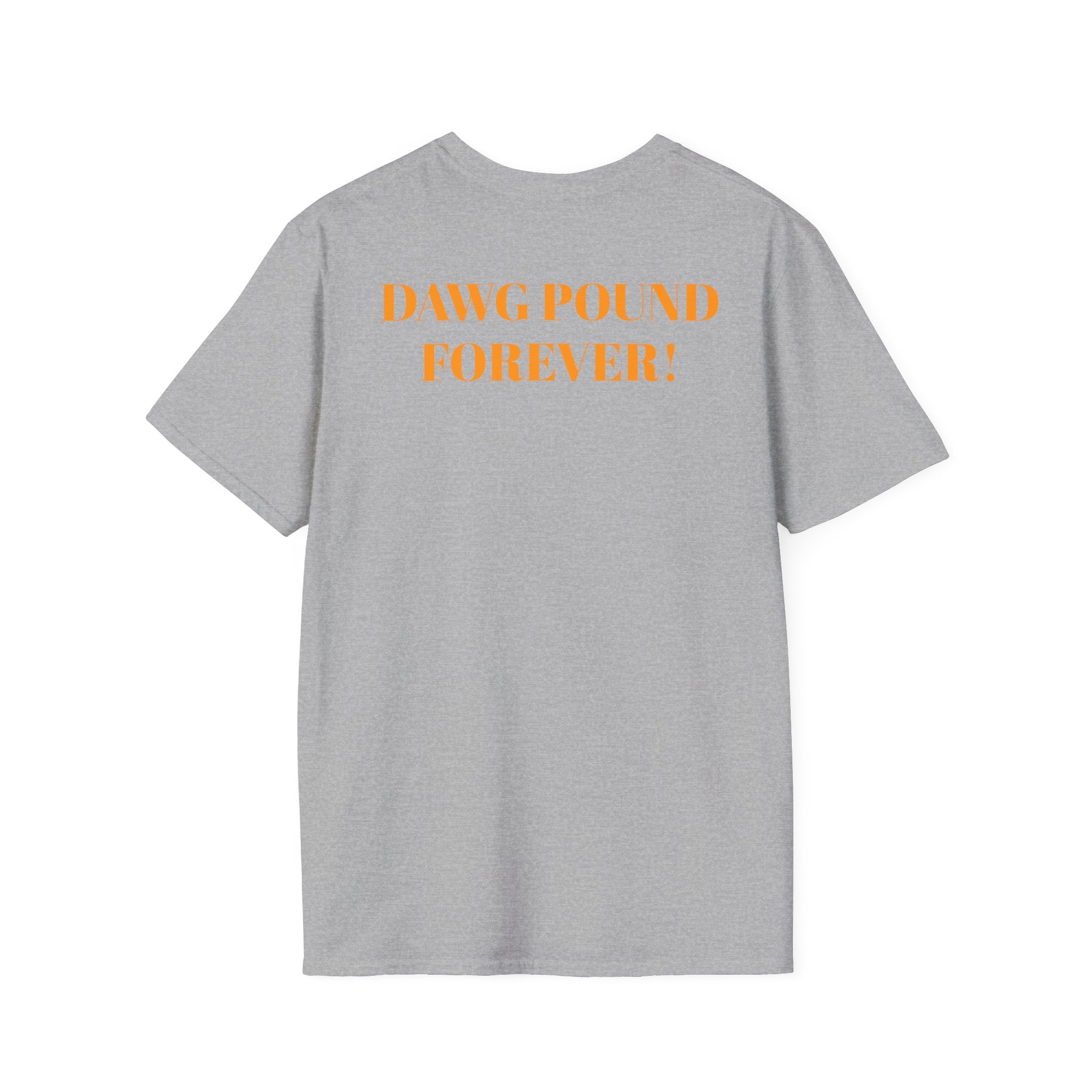 Cleveland -Dawg Pound Forever- Fan T-Shirt - Bulldog MascotCleveland Bulldog T-Shirt
