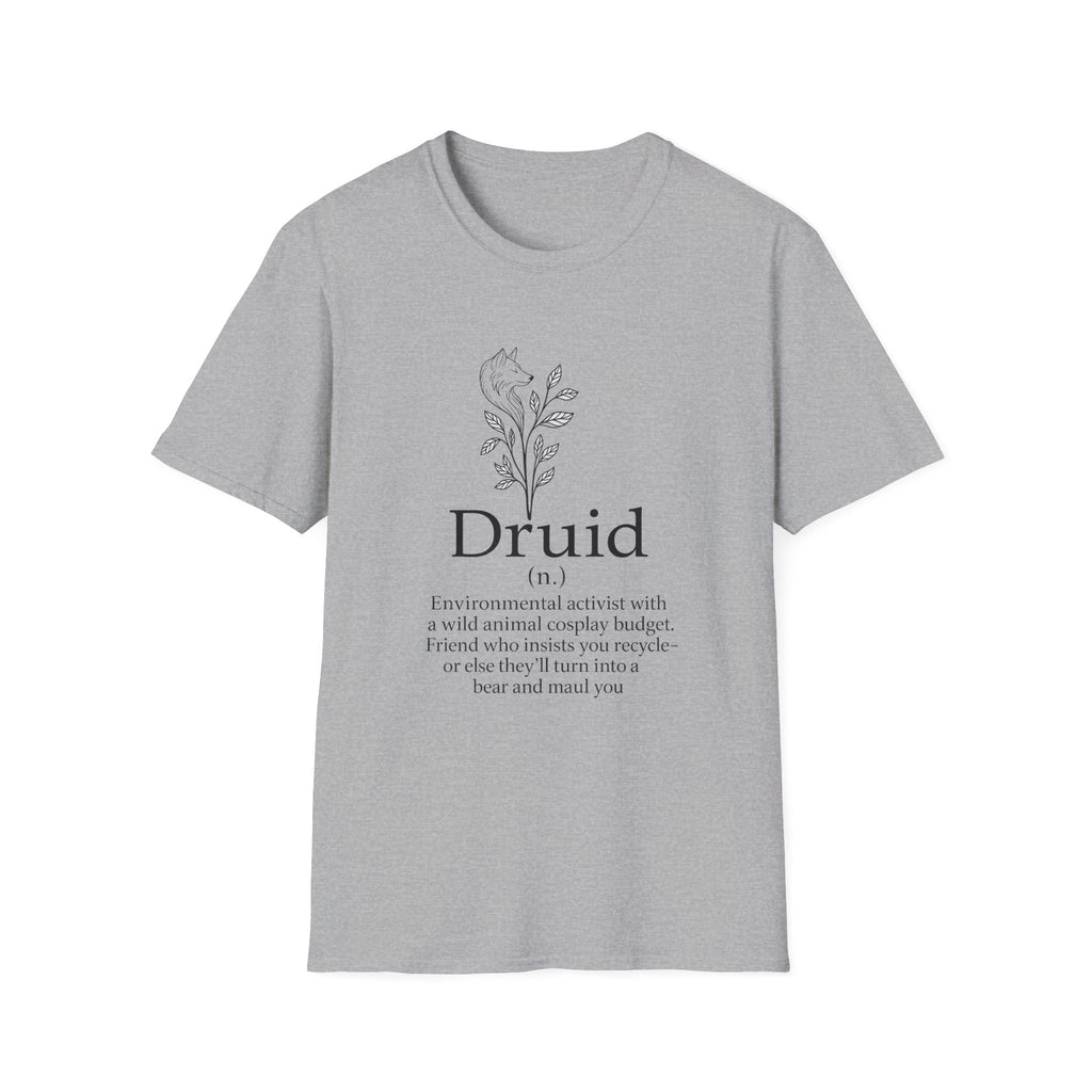 Druid Class T-Shirt - Funny Dungeons & Dragons Tee