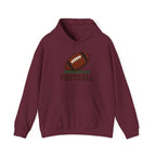 Football Player Personalized Hoodie - Custom Name & Number