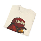 Arizona Cardinals -Rise Up Red Sea- Fan T-Shirt - Cardinal Mascot