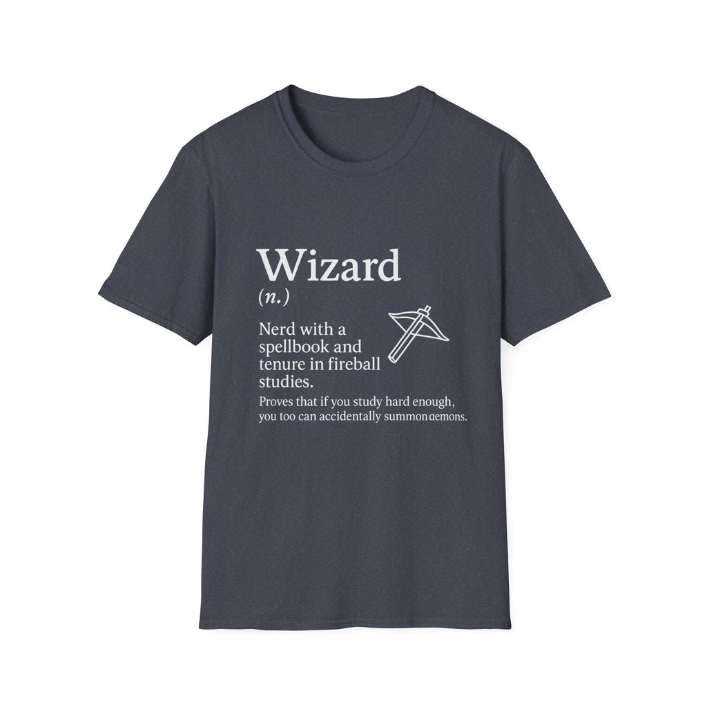 Wizard Class T-Shirt - Funny Dungeons & Dragons Tee