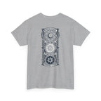 Blue Mana Emblem T-Shirt — Knowledge • Control • Foresight • Perfection