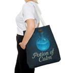 Potion of Calm Tote Bag | D&D Inspired Bag | Fantasy RPG Gift | Witchy Aesthetic Eco Bag, Magical Gift for Relaxation,  Witchy Aesthetic