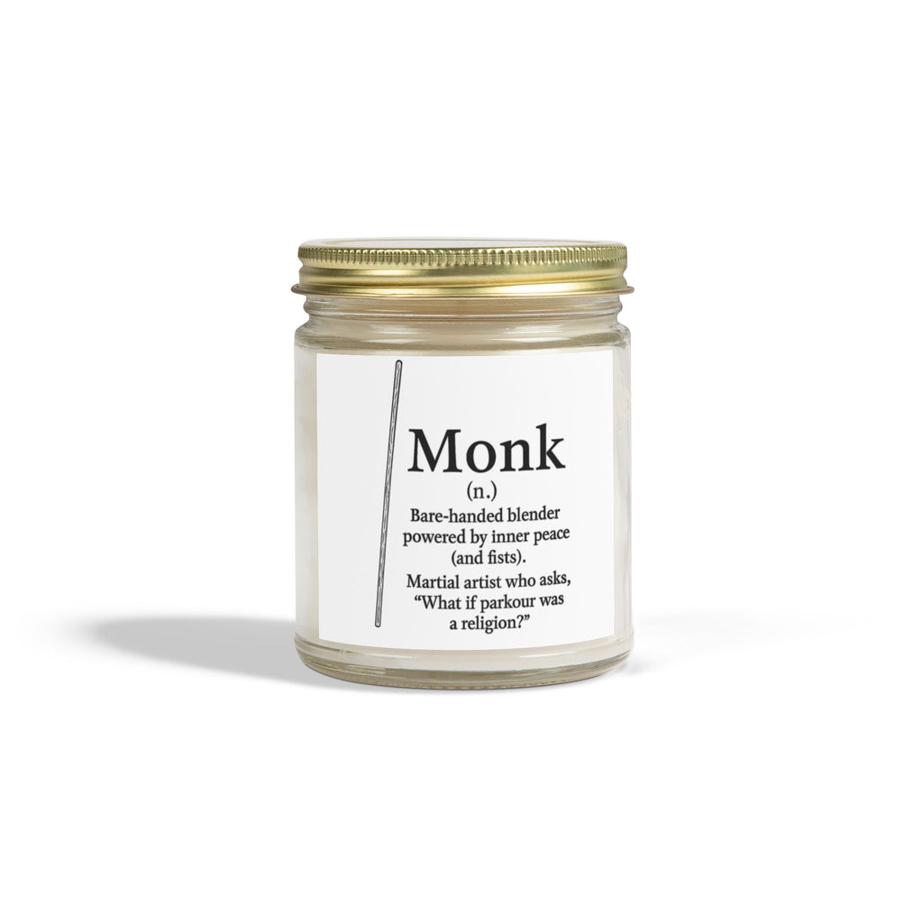 Monk Candle | DnD Class Gift | Funny RPG Candle for Dungeon Masters and Players | Tabletop Gamer Decor