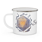 Sorcerer D20 Enamel Mug – Arcane Power Edition