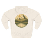 Adventure-Inspired Fleece Hoodie, Roam Free, Cozy Outdoor Apparel, Great for Camping, Travel, Nature Lovers, Gift Idea