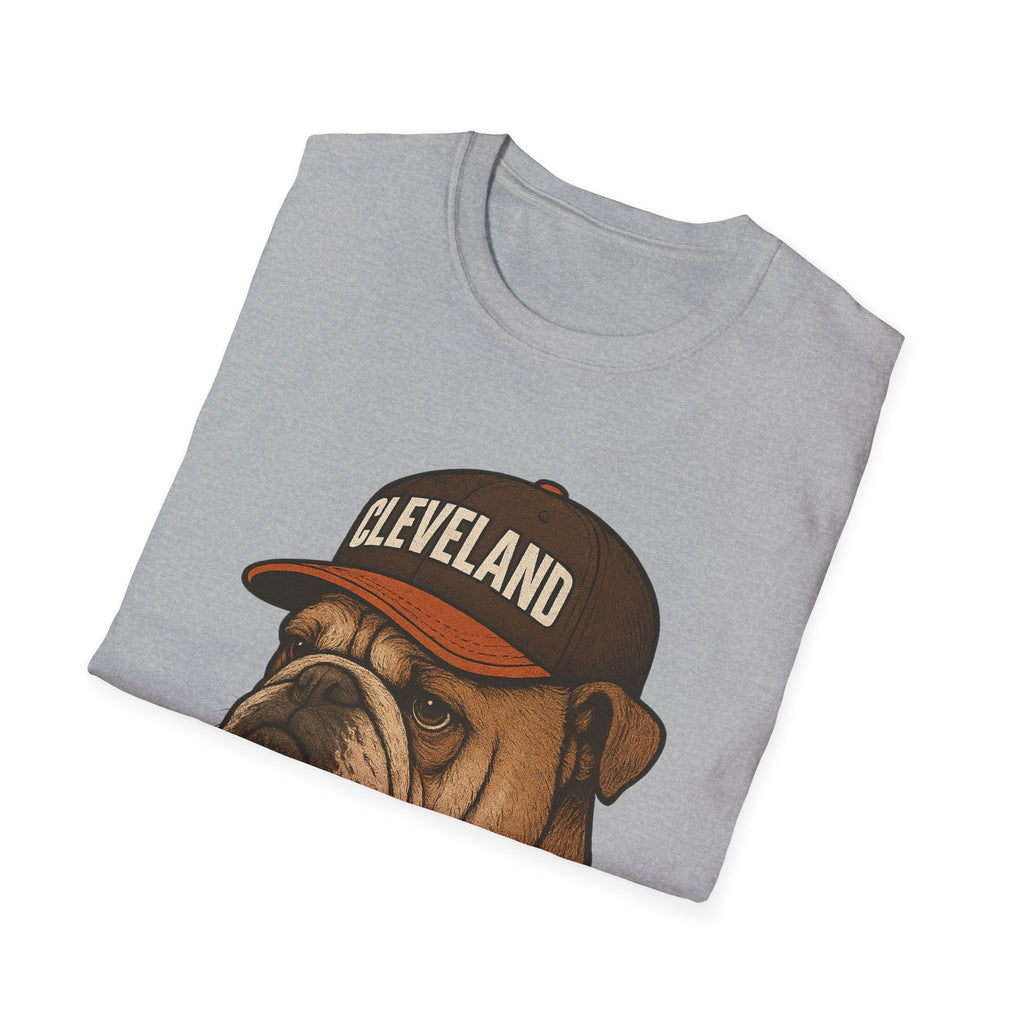 Cleveland -Dawg Pound Forever- Fan T-Shirt - Bulldog MascotCleveland Bulldog T-Shirt