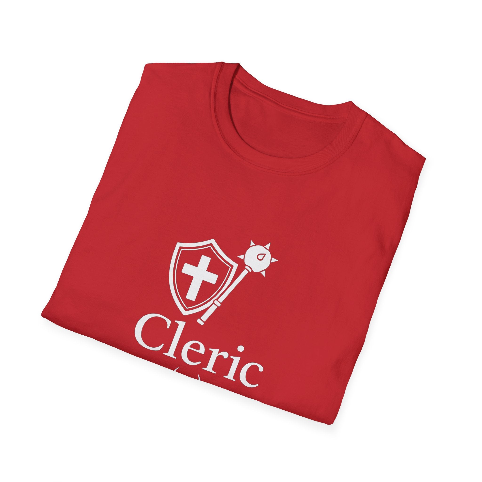 Cleric Class T-Shirt - Funny Dungeons & Dragons Tee