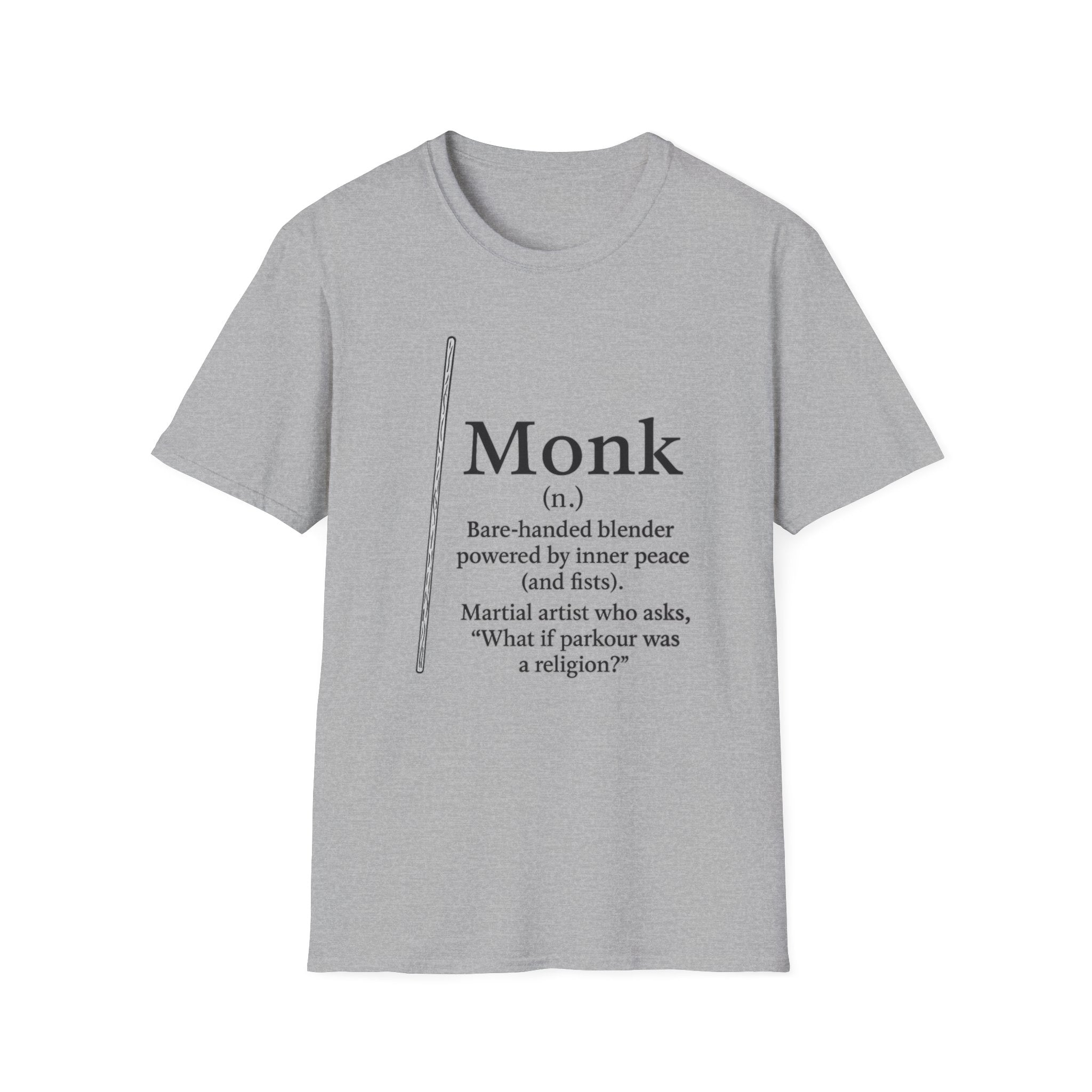 Monk Class T-Shirt - Funny Dungeons & Dragons Tee