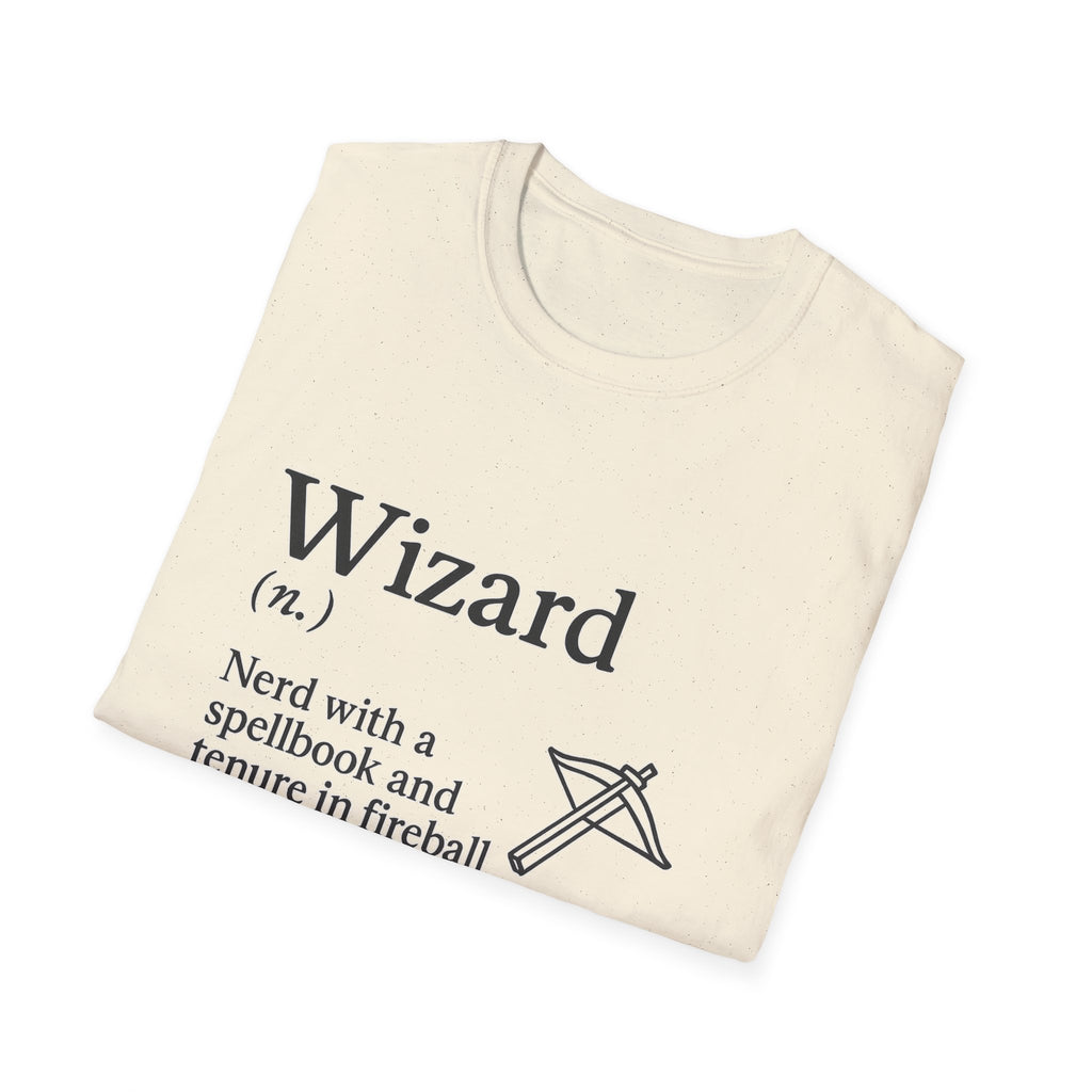Wizard Class T-Shirt - Funny Dungeons & Dragons Tee