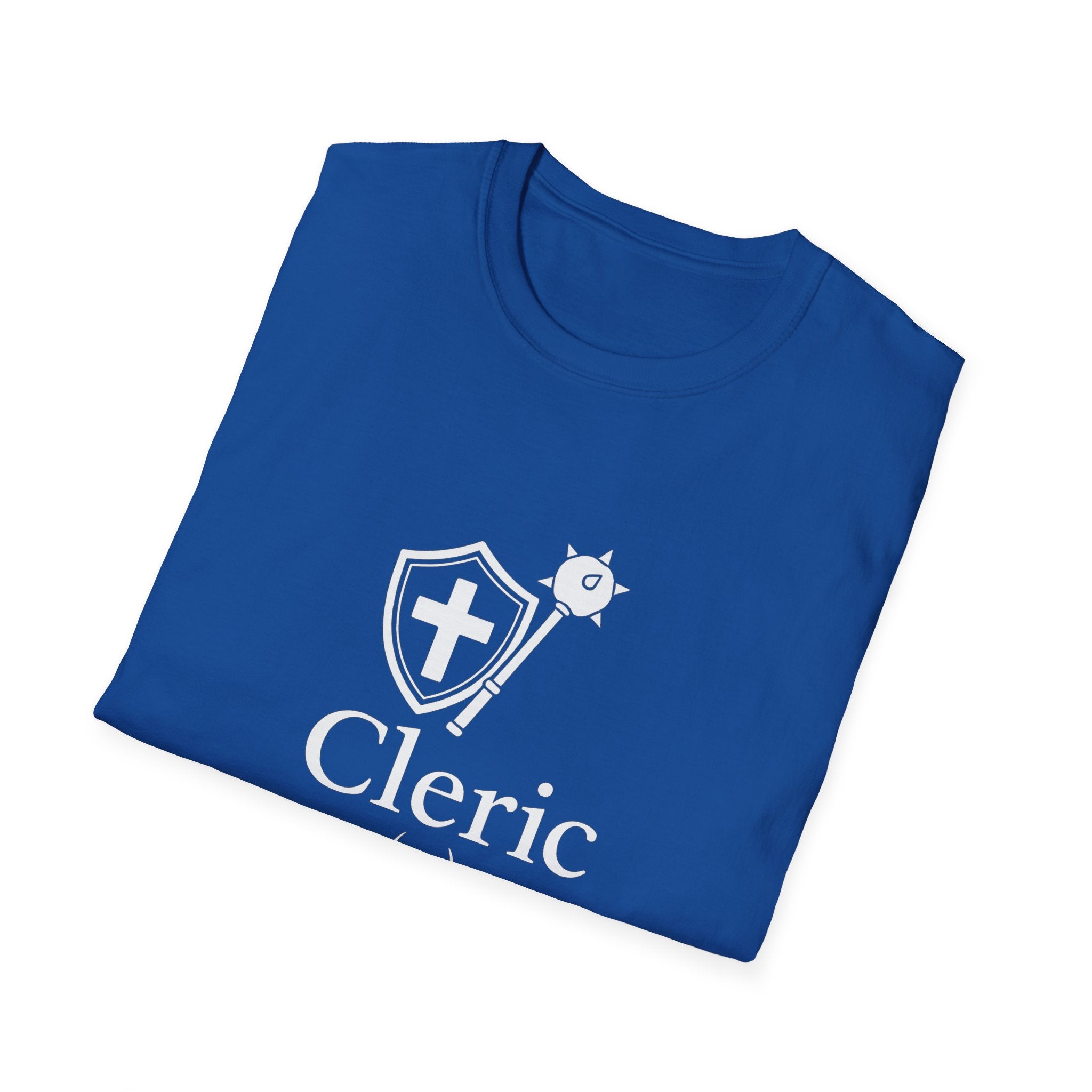 Cleric Class T-Shirt - Funny Dungeons & Dragons Tee