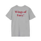 Atlanta Falcons -Wings of Fury- T-Shirt - Falcon Mascot