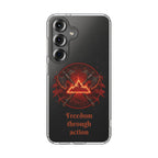 Red Mana Magic The Gathering Inspired Design - Impact-Resistant Phone Case