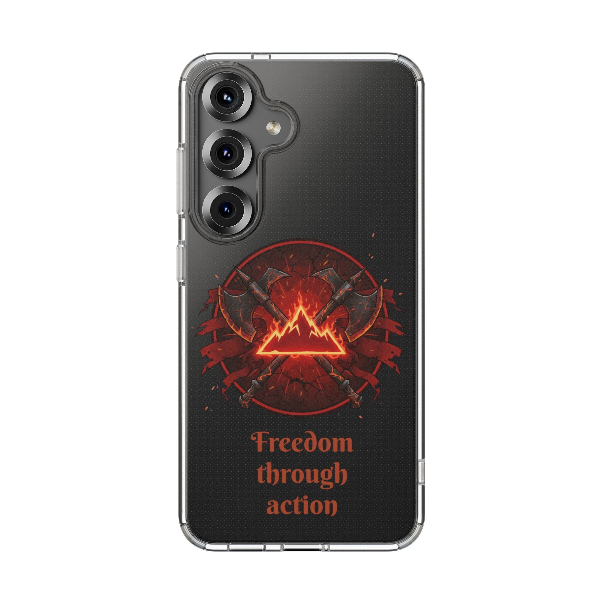 Red Mana Magic The Gathering Inspired Design - Impact-Resistant Phone Case