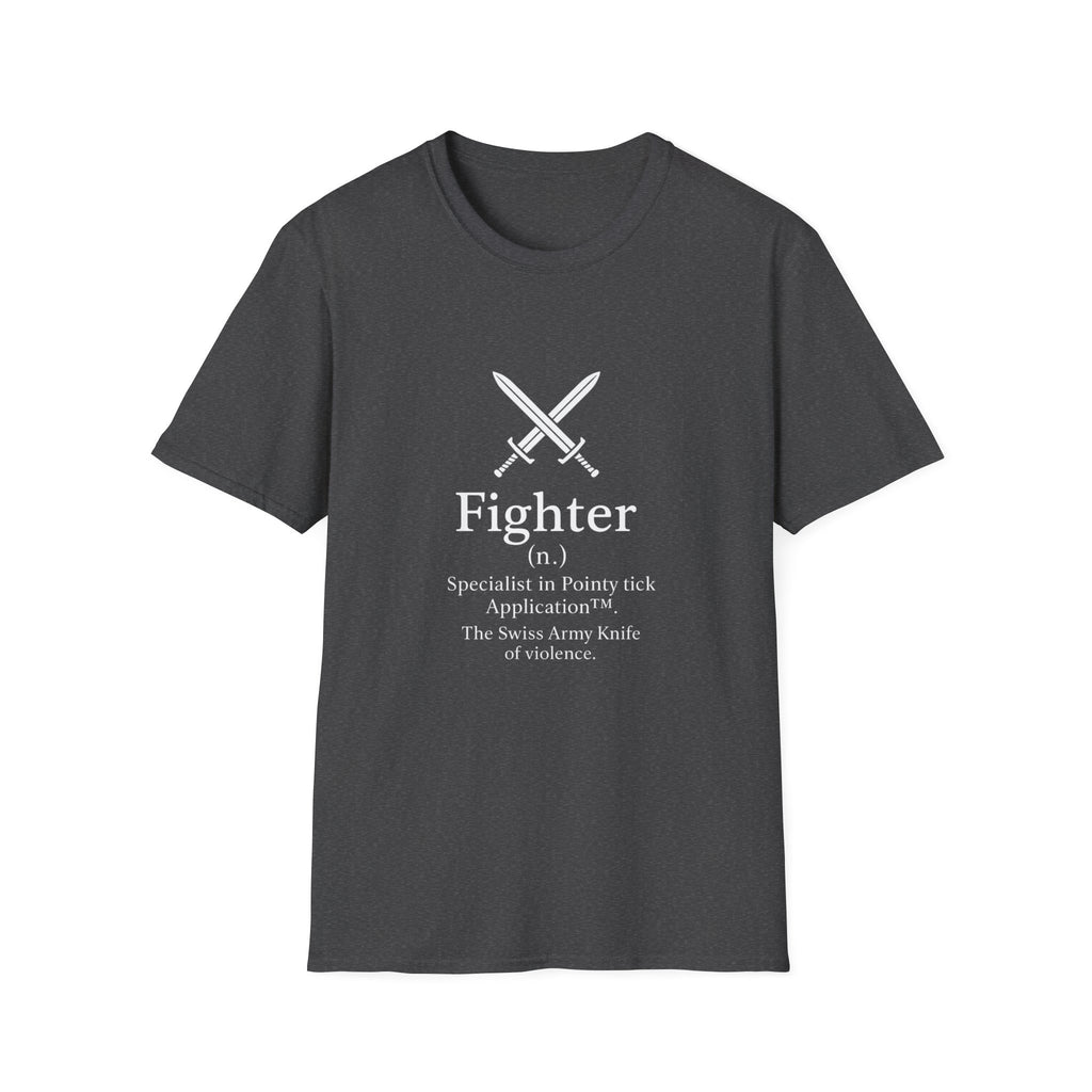 Fighter Class T-Shirt - Funny Dungeons and Dragons Tee