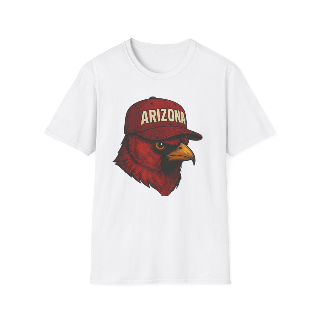 Arizona Cardinals -Rise Up Red Sea- Fan T-Shirt - Cardinal Mascot
