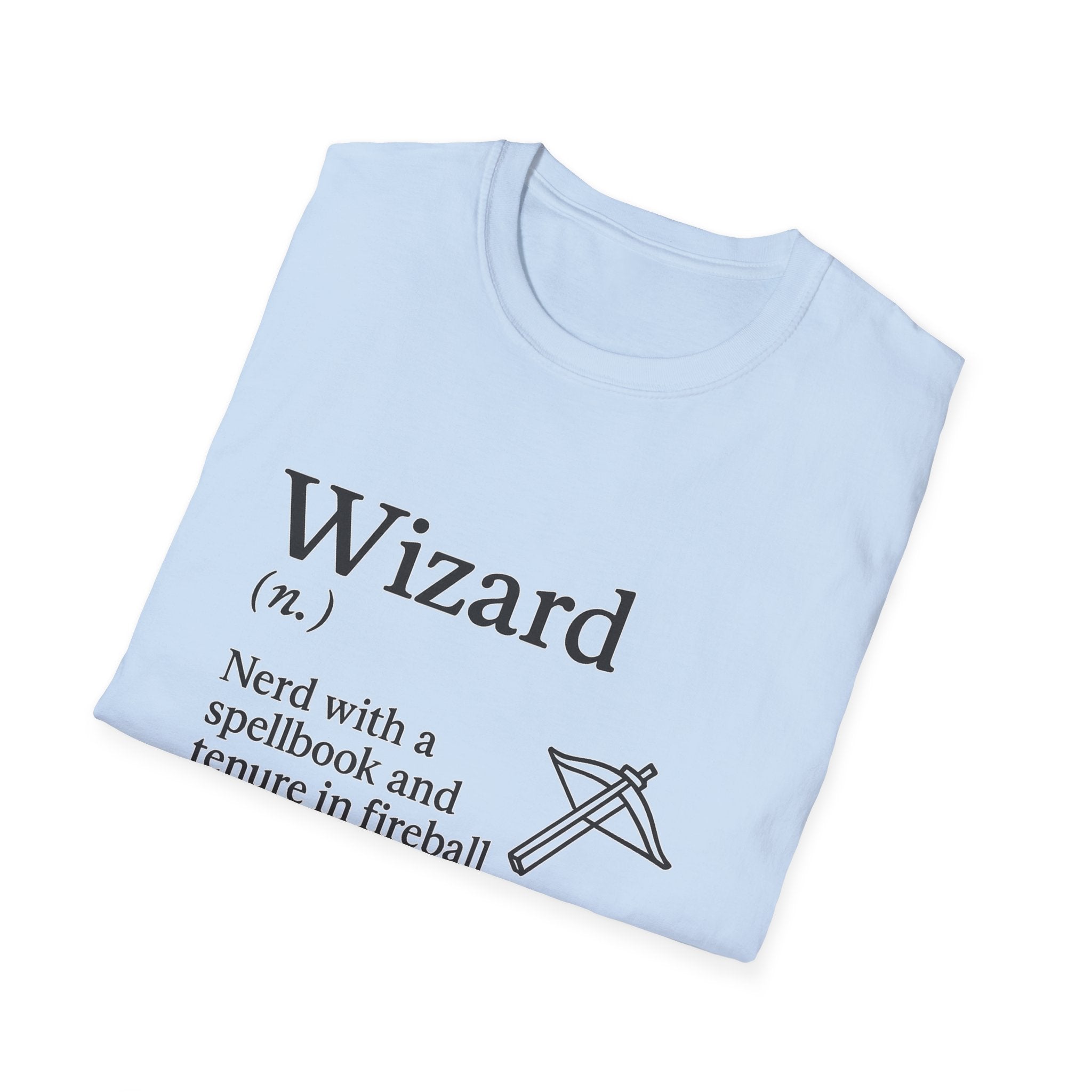 Wizard Class T-Shirt - Funny Dungeons & Dragons Tee