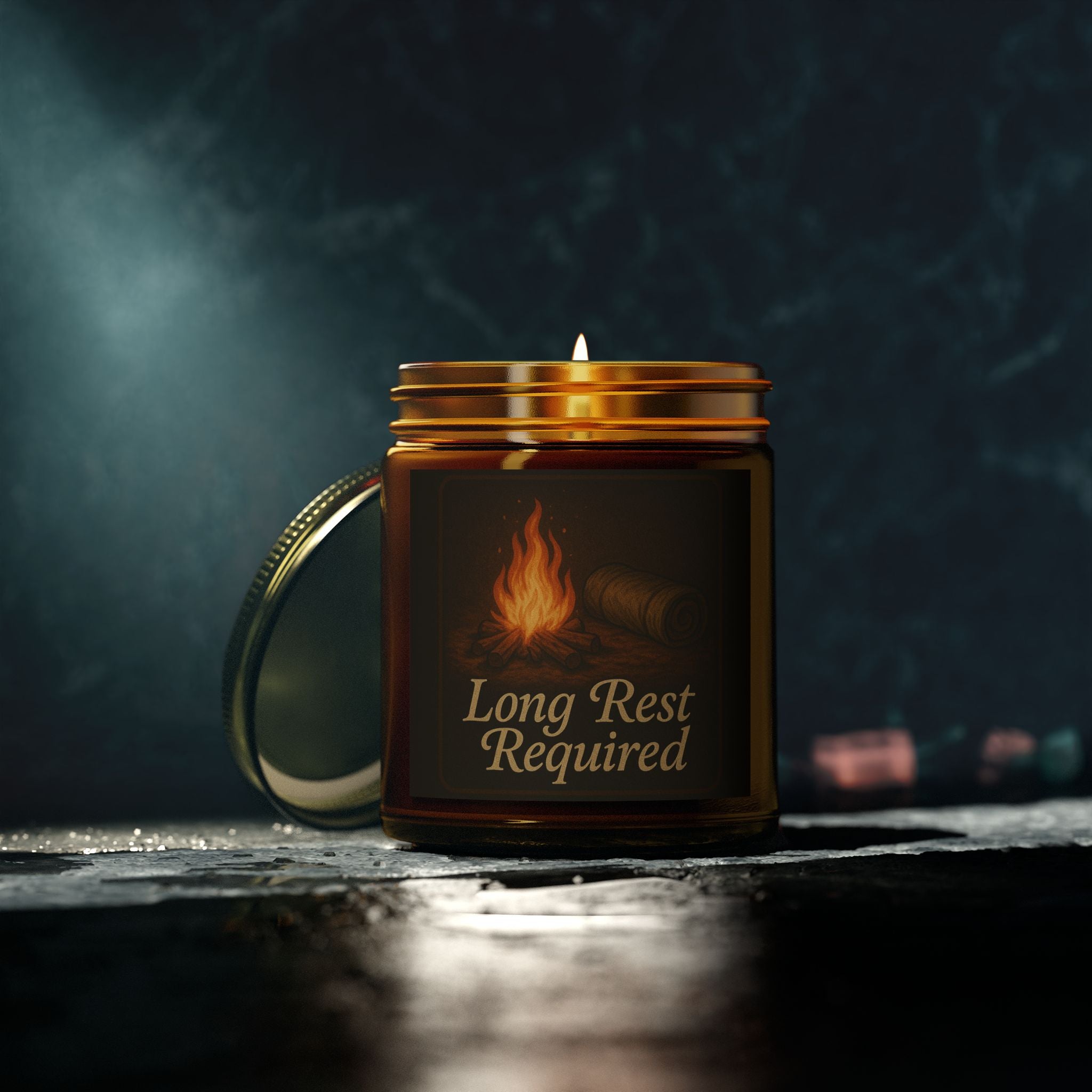 Long Rest Candle - Dungeons & Dragons Inspired Candle