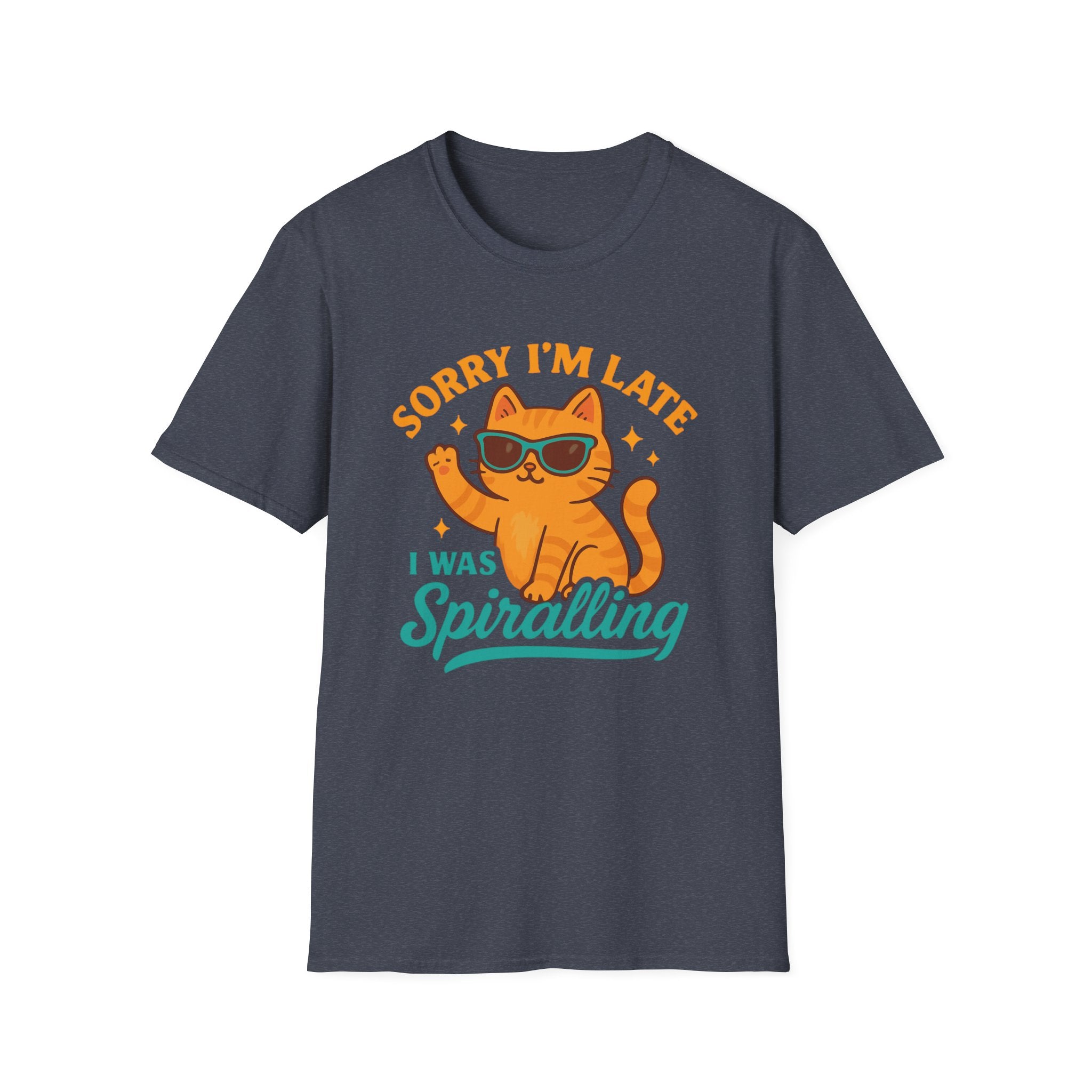 Cat Lover T-Shirt - Funny Retro Graphic Tee for Cats Lovers, Humor Gift for Pet Owners, Ideal for Birthdays or Casual Wear