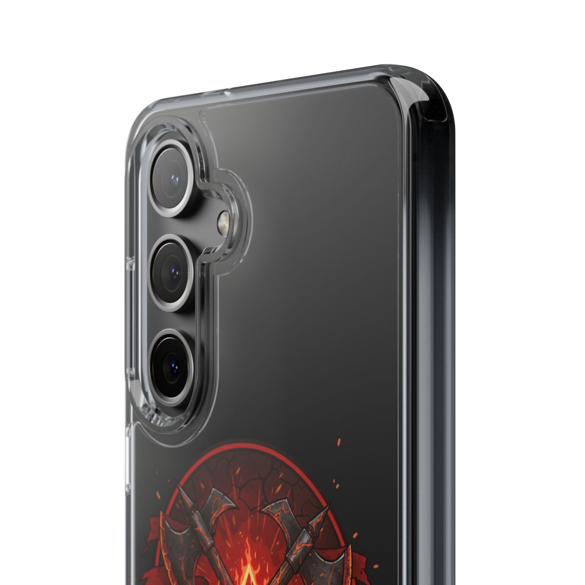 Red Mana Magic The Gathering Inspired Design - Impact-Resistant Phone Case