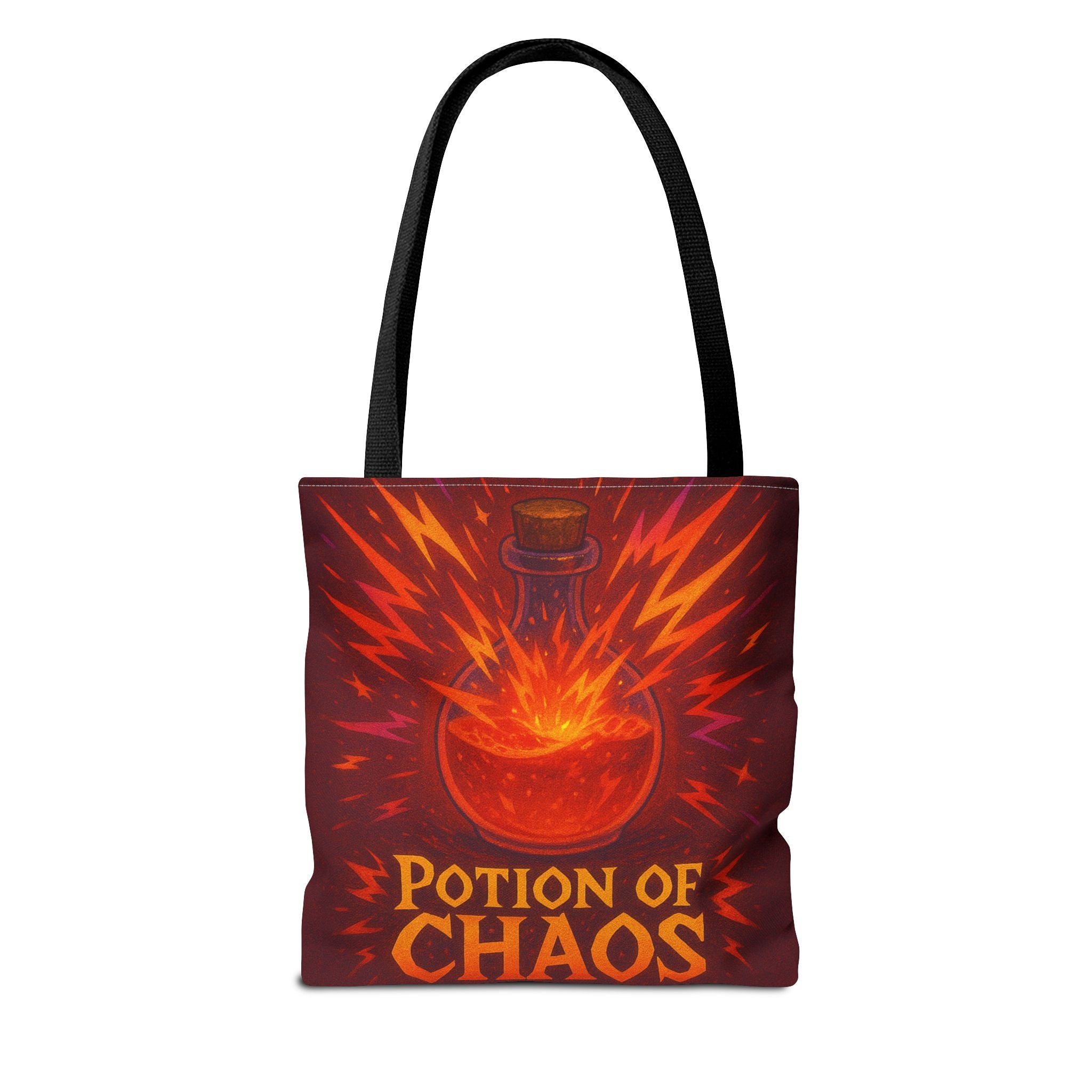Chaos Potion Tote Bag: D&D Inspired Bag | RPG Gamer Tote | Dungeon and Dragons Gift | Fantasy Magic Potion Tote Witch Decor
