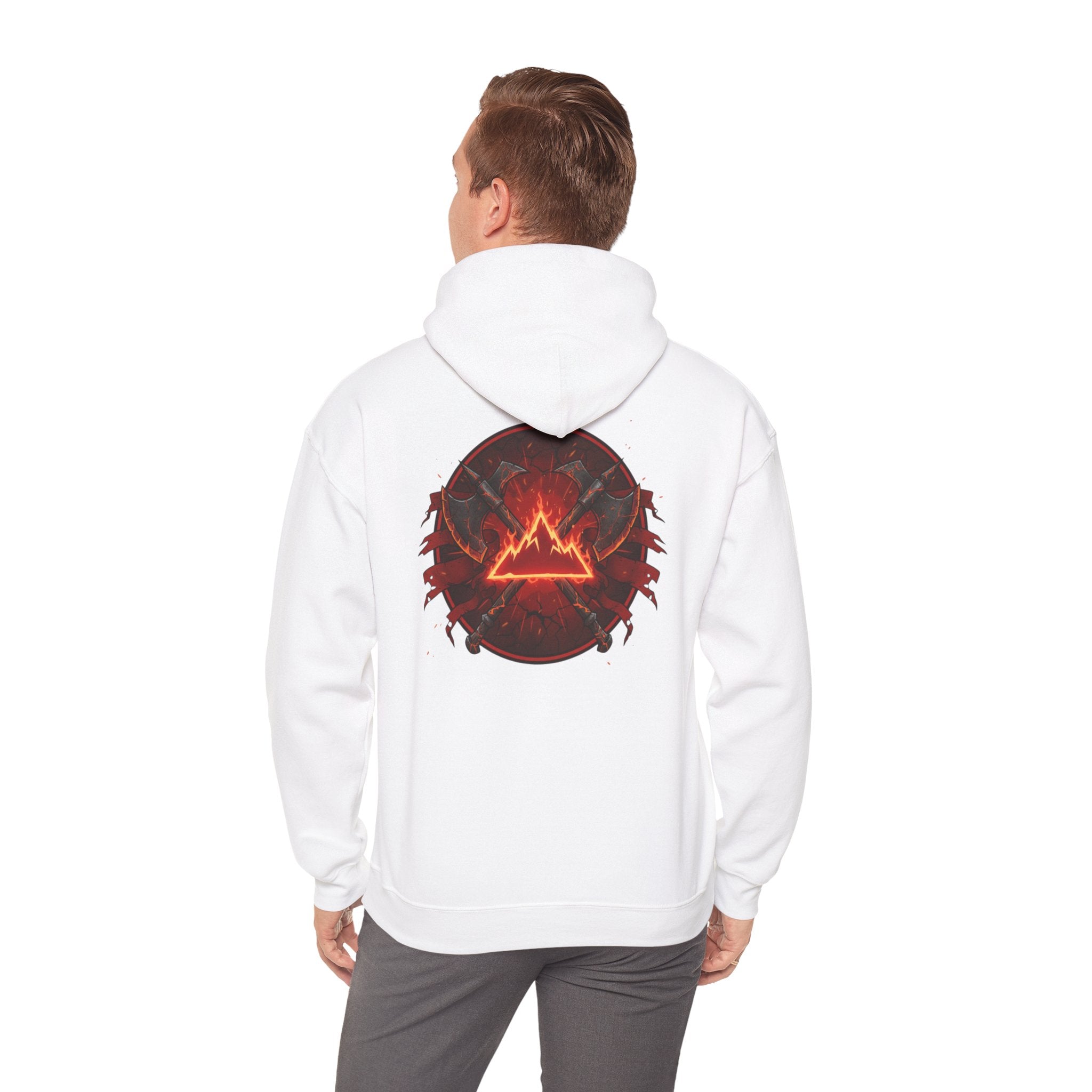 Red Mana Magic The Gathering Inspired Hoodie
