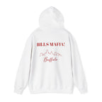 Buffalo Bills Fan Hooded Sweatshirt - Buffalo -Bills Mafia- Hoodie - Buffalo Mascot Design