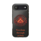 Red Mana Magic The Gathering Inspired Design - Impact-Resistant Phone Case