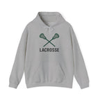 Lacrosse Player Personalized Hoodie - Custom Name & Number