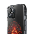 Red Mana Magic The Gathering Inspired Design - Impact-Resistant Phone Case