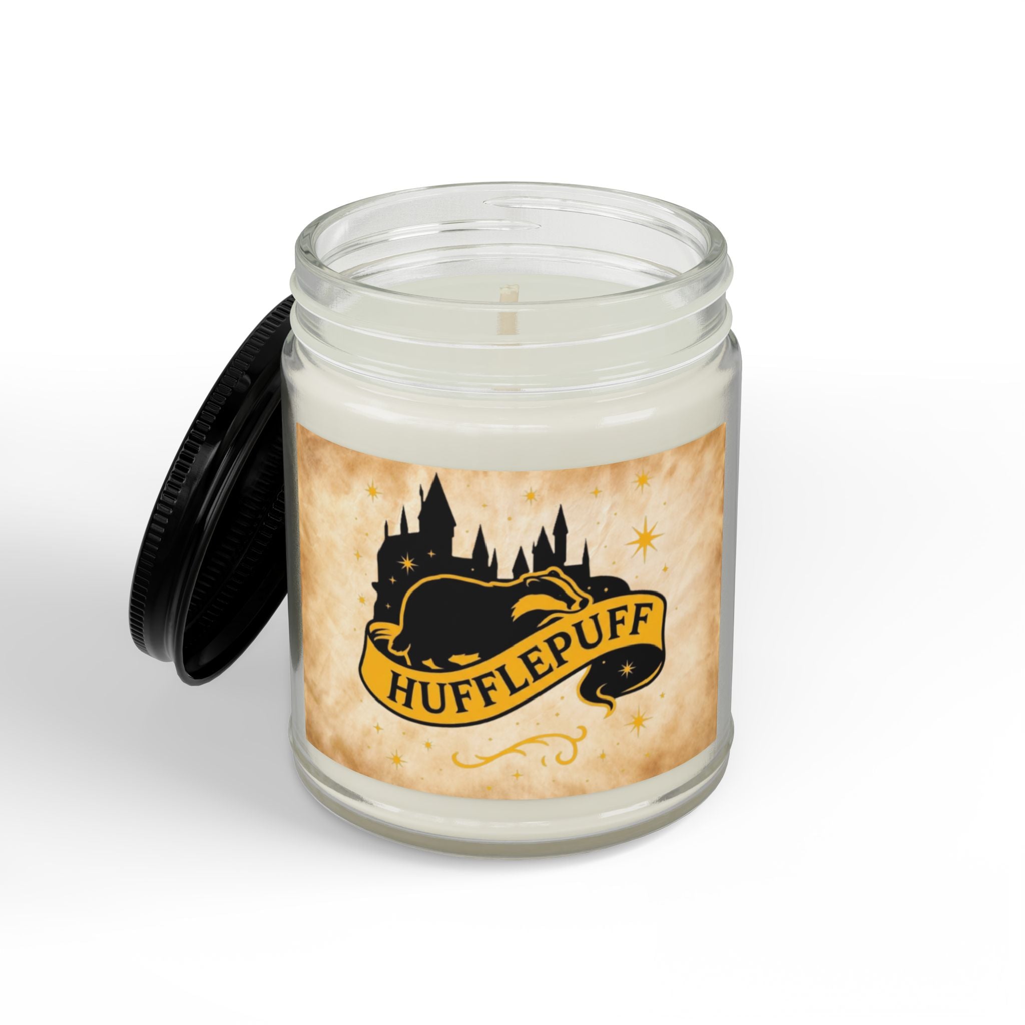 Hufflepuff House Inspired Scented Candle