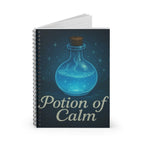 Potion of Calm Spiral Notebook - RPG Journal, Sketchbook, Battle Planner, Dungeons & Dragons
