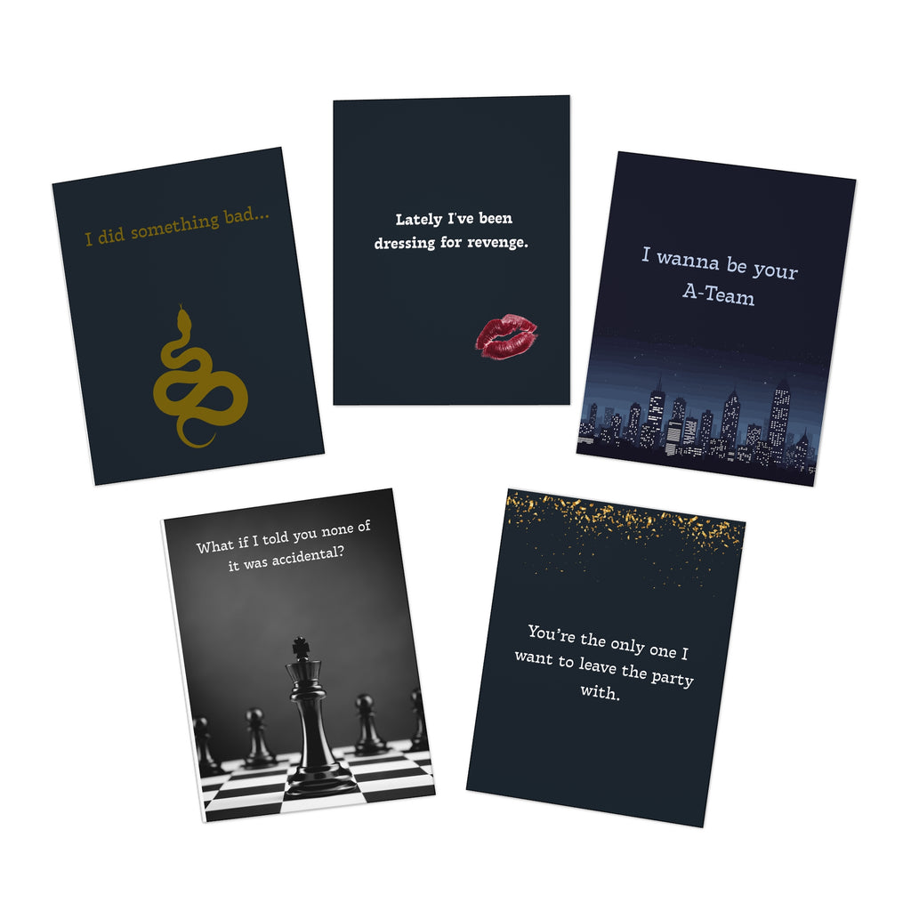 Sassy Swifty-Inspired Greeting Cards — 5-Pack