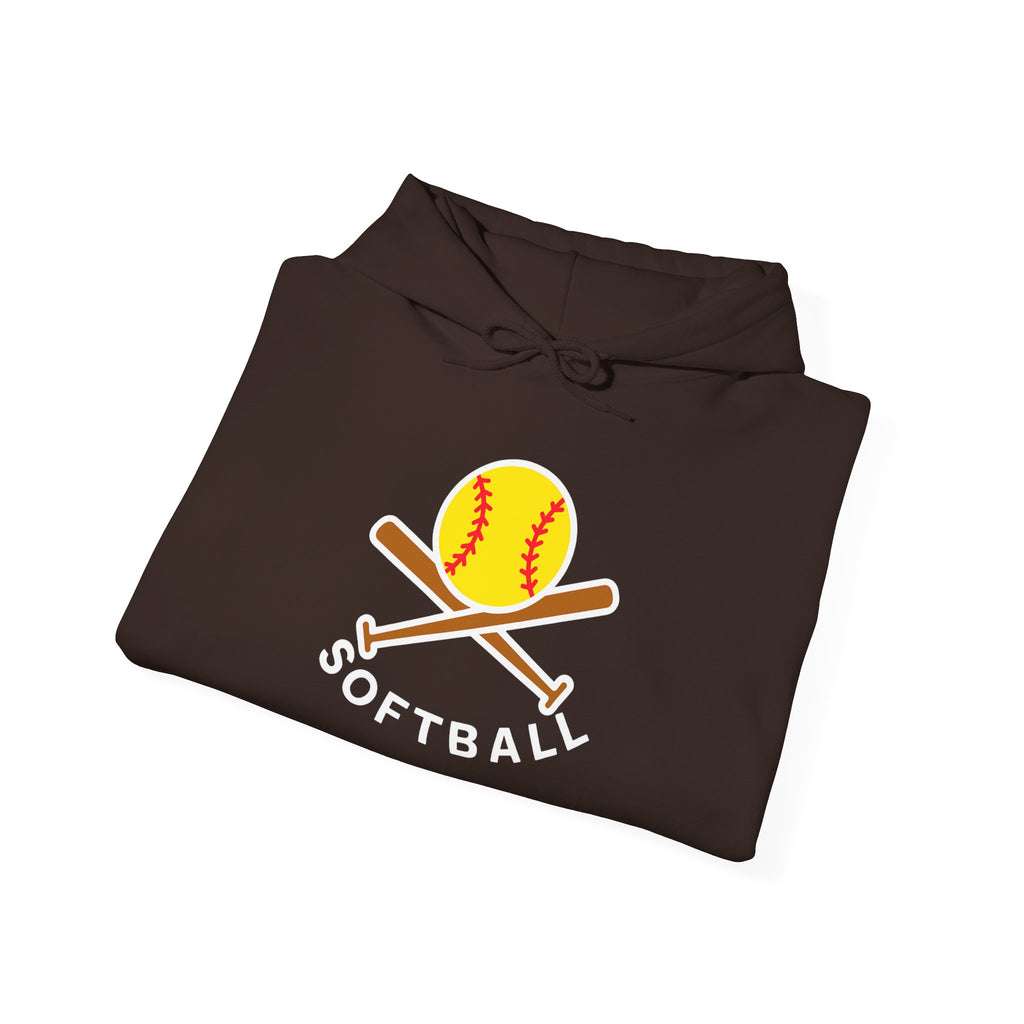 Softball Player Personalized Hoodie - Custom Name & Number