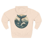 Ocean Adventure Fleece Hoodie, Coastal Wanderer Sweatshirt, Seaside Explorer Hoodie, Nautical Vibes Jacket, Beach Lover Outerwear