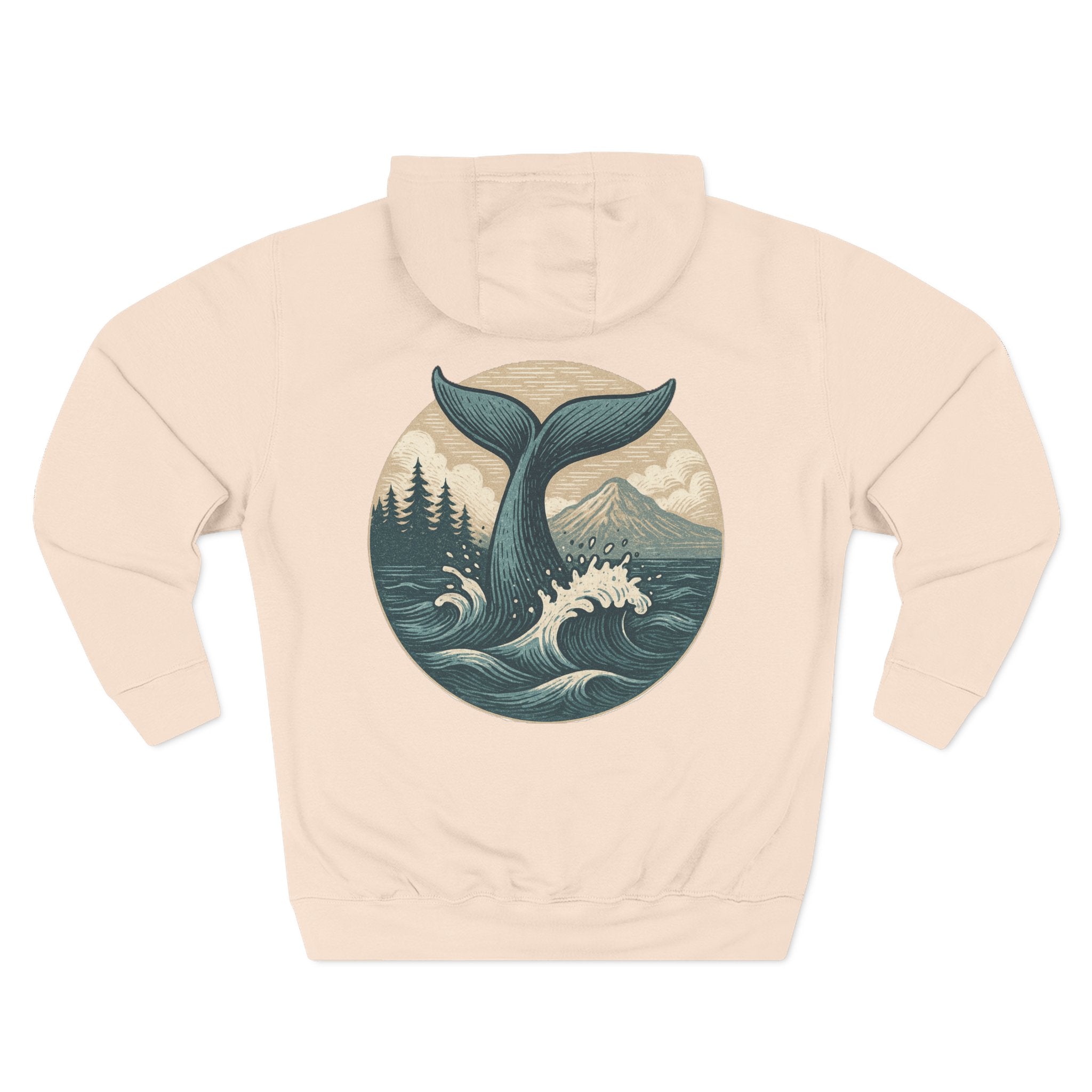 Ocean Adventure Fleece Hoodie, Coastal Wanderer Sweatshirt, Seaside Explorer Hoodie, Nautical Vibes Jacket, Beach Lover Outerwear