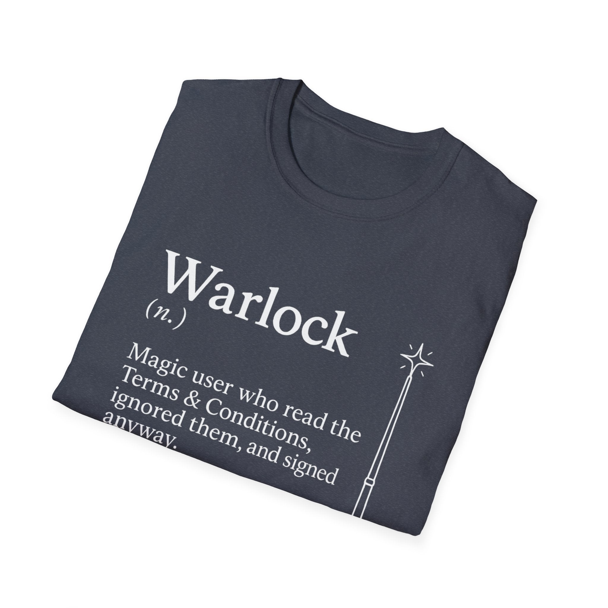 Warlock Class T-Shirt - Funny Dungeons & Dragons Tee
