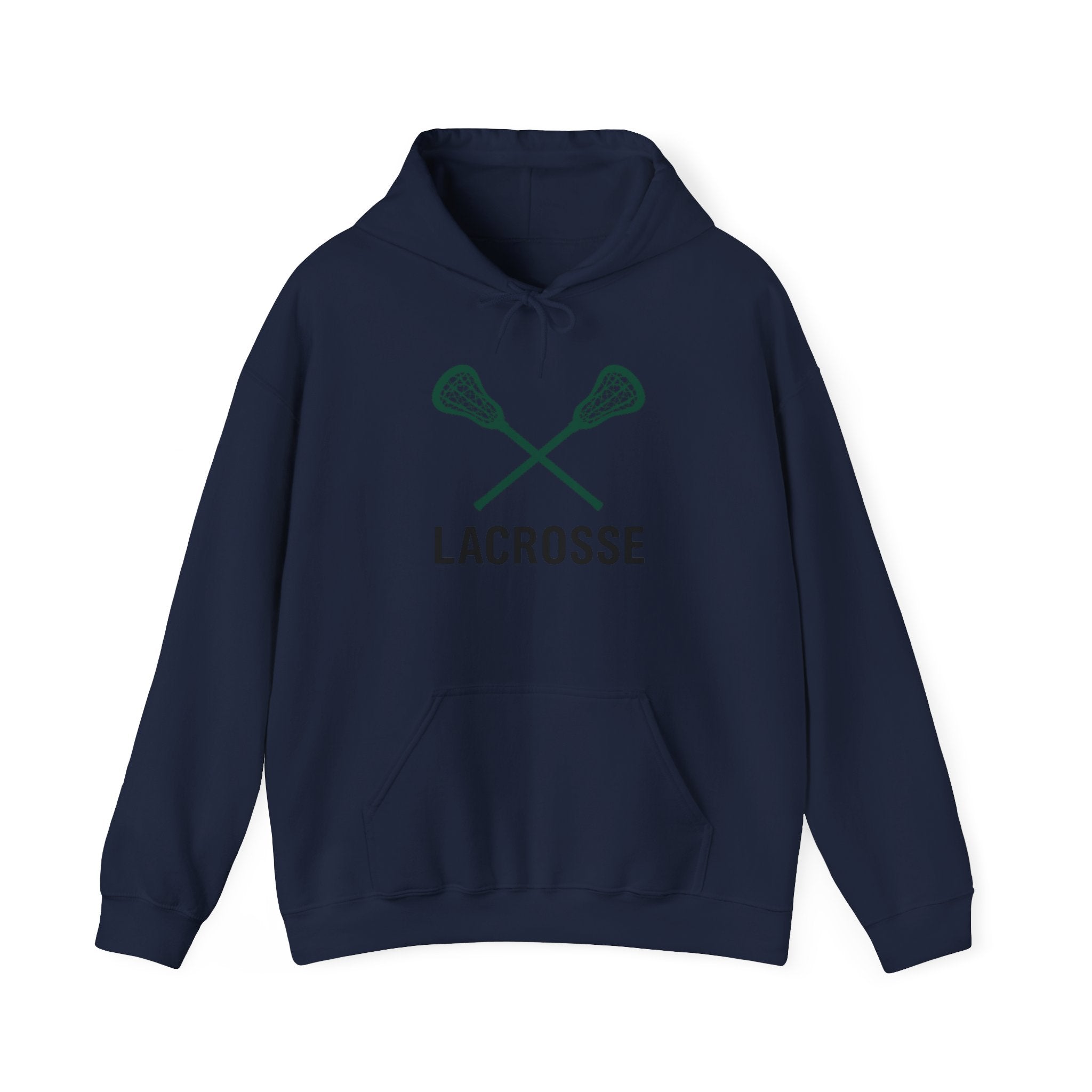 Lacrosse Player Personalized Hoodie - Custom Name & Number