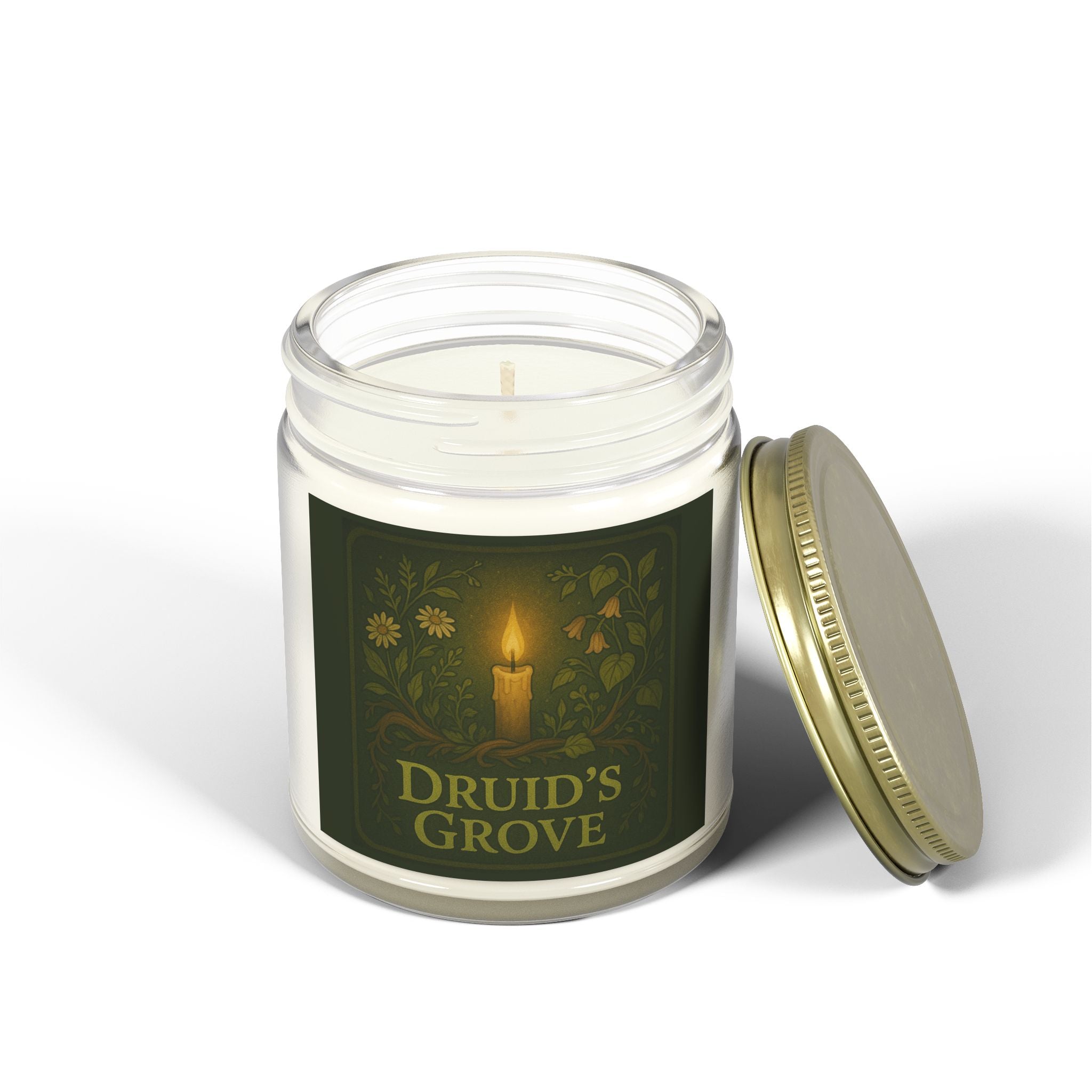 Druid's Grove - Dungeons and Dragons Inspired Candle