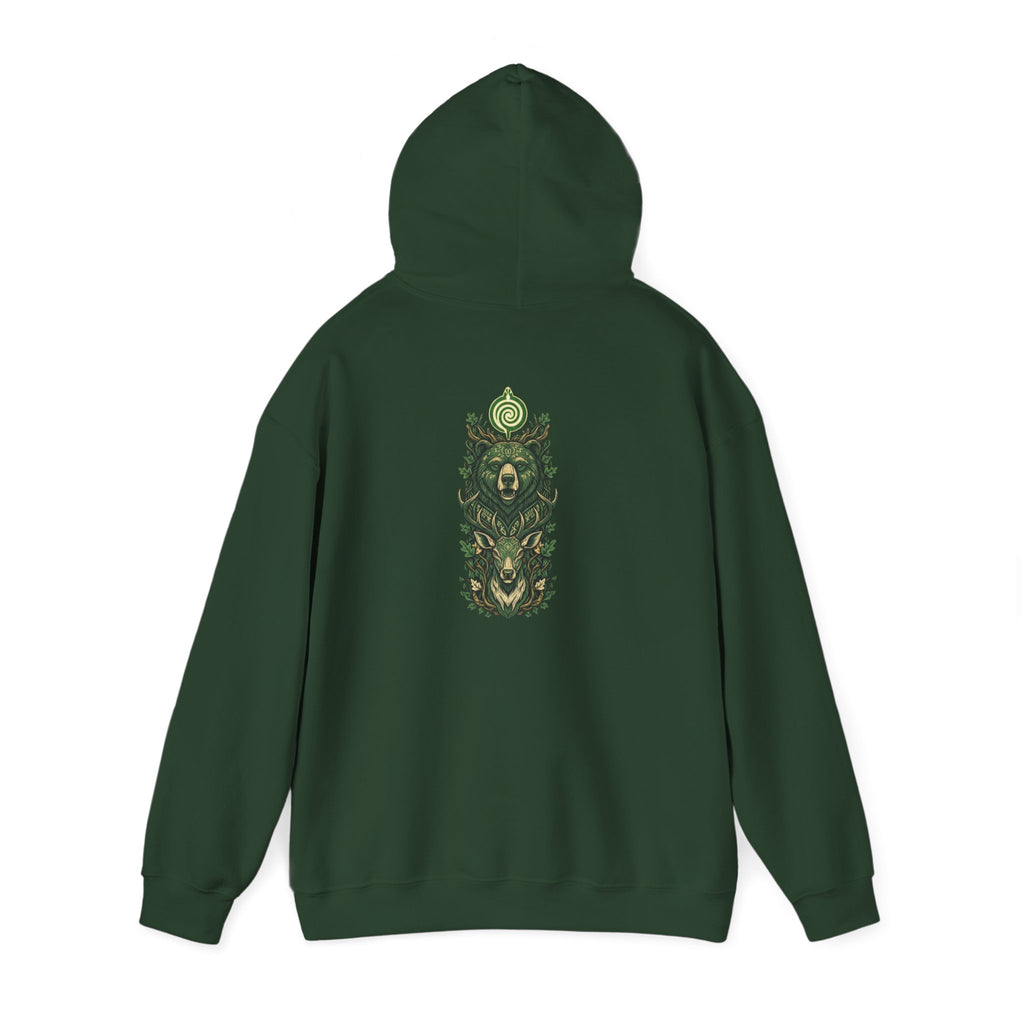 Green Mana Magic: MTG Hoodie — 'Green Mana' Design