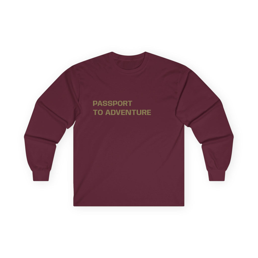 Adventure Long Sleeve Tee, Unisex Outdoors Shirt